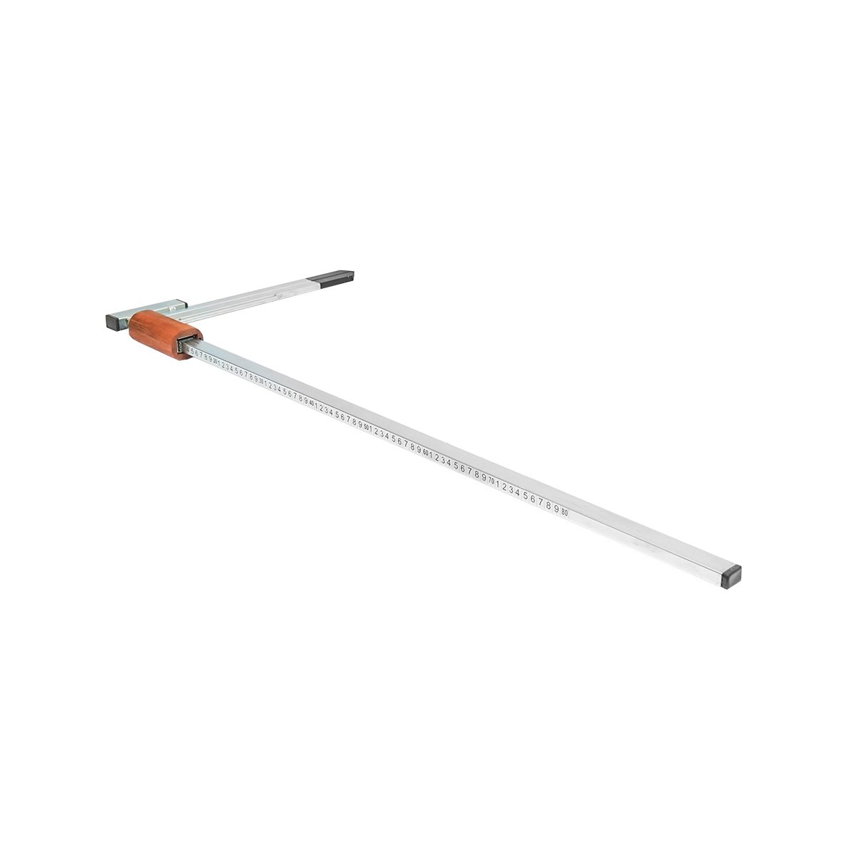 Clupa forestiera 800mm metalica cu maner de lemn